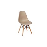 Ficha técnica e caractérísticas do produto Cadeira Charles Eames Eiffel Dkr Wood - BEGE