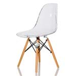 Ficha técnica e caractérísticas do produto Cadeira Charles Eames Eiffel DSW - Acrílica Transparente