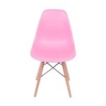 Ficha técnica e caractérísticas do produto Cadeira Charles Eames Eiffel - ROSA CLARO