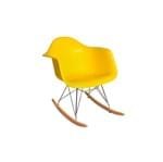 Ficha técnica e caractérísticas do produto Cadeira Charles Eames Rar - Balanço - Design - Amarela