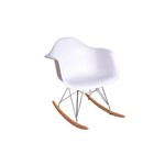 Cadeira Charles Eames Rar - Balanço - Design - Branca