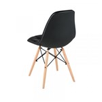Ficha técnica e caractérísticas do produto Cadeira Charles Eames Round Preta - By Haus