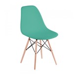 Ficha técnica e caractérísticas do produto Cadeira Charles Eames Verde Tiffany - Gl