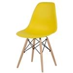 Ficha técnica e caractérísticas do produto Cadeira Charles Eames Wood DSW Amarelo GT1512263-Y