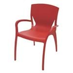 Ficha técnica e caractérísticas do produto Cadeira Clarice com Braços Vermelha SUMMA - TRAMONTINA