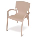 Ficha técnica e caractérísticas do produto Cadeira Clarice Monobloco Concreto 92040210 Tramontina