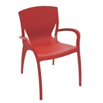 Ficha técnica e caractérísticas do produto Cadeira Clarice Vermelha Tramontina
