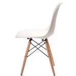Ficha técnica e caractérísticas do produto Cadeira Club do Design DKR Wood - Branca