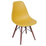 Ficha técnica e caractérísticas do produto Cadeira com Base Escura Eames 1102-Or Design - Marrom