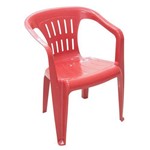 Cadeira com Bracos Atalaia Vermelho
