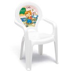 Ficha técnica e caractérísticas do produto Cadeira com Braços Catty com Filme Branco Tramontina Infantil