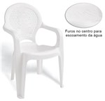 Ficha técnica e caractérísticas do produto Cadeira com Braços Catty Estampada Infantil Branco - Tramontina