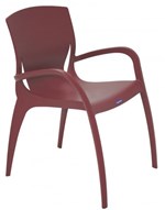 Ficha técnica e caractérísticas do produto Cadeira com Braços Clarice Ms - Tramontina
