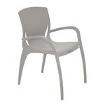 Ficha técnica e caractérísticas do produto Cadeira com Braços Concreto Clarice Tramontina 92040210