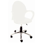 Ficha técnica e caractérísticas do produto Cadeira com Bracos e Rodizio Grace Branco