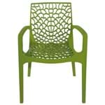 Ficha técnica e caractérísticas do produto Cadeira com Braços Gruvyer Or Design - Verde