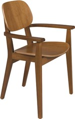 Ficha técnica e caractérísticas do produto Cadeira com Braços London Amendoa 14061110 - Tramontina