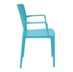 Ficha técnica e caractérísticas do produto Cadeira com Bracos Safira Azul Tramontina