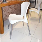 Ficha técnica e caractérísticas do produto Cadeira com Pé de Aço Montes Claros - - 01010502003 - Antares Plásticos