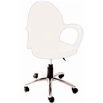 Ficha técnica e caractérísticas do produto Cadeira com Rodízio Grace Branca 92078010 Tramontina