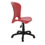 Ficha técnica e caractérísticas do produto Cadeira com Rodízio Jolie Vermelha Tramontina 92070040