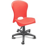 Ficha técnica e caractérísticas do produto Cadeira com Rodízio Jolie - Vermelho - Tramontina