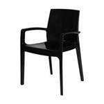 Ficha técnica e caractérísticas do produto Cadeira Cream Preta - Or Design - Preto