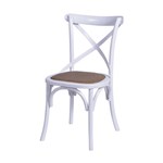 Ficha técnica e caractérísticas do produto Cadeira Cross Madeira Branca - Or Design