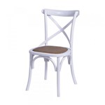 Ficha técnica e caractérísticas do produto Cadeira Cross Madeira Branco - Or Design