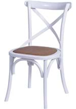 Ficha técnica e caractérísticas do produto Cadeira Cross Madeira Branco OR Design