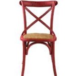 Ficha técnica e caractérísticas do produto Cadeira Cross Vermelho Provençal By Haus - By Haus