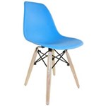 Ficha técnica e caractérísticas do produto Cadeira DAR Eames Kids Byartdesign - Azul Doce