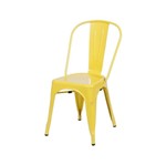 Ficha técnica e caractérísticas do produto Cadeira de Aço Amarela OR Design 1117