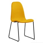 Ficha técnica e caractérísticas do produto Cadeira de Aço Chantilly Acasa Móveis Amarelo