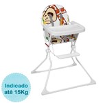 Ficha técnica e caractérísticas do produto Cadeira de Alimentação Alta Standard II Galzerano - Girafas