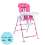 Ficha técnica e caractérísticas do produto Cadeira de Alimentação Burigotto Mamalove - Pink