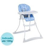 Ficha técnica e caractérísticas do produto Cadeira de Alimentação Burigotto Papa e Soneca - Cubes Azul