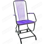 Ficha técnica e caractérísticas do produto Cadeira de Área com Balanço Infantil Roxa 14 Bel Star