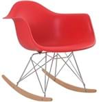 Ficha técnica e caractérísticas do produto Cadeira de Balanço com Braço Pp Eiffel -rivatti - Vermelho