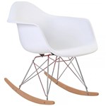 Ficha técnica e caractérísticas do produto Cadeira de Balanço com Braço PP Eiffel -Rivatti
