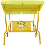 Ficha técnica e caractérísticas do produto Cadeira de Balanço Infantil 2 Lugares Amarela Bulldog 2072 Mor