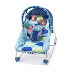 Ficha técnica e caractérísticas do produto Cadeira de Balanço para Bebês 0-20 Kg Azul Weego