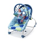 Ficha técnica e caractérísticas do produto Cadeira de Balanço para Bebês Azul - Weego