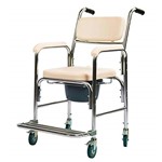 Ficha técnica e caractérísticas do produto Cadeira de Banho Higiênica com Coletor e Assento Almofadado Mobil Saúde
