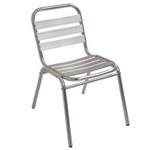 Ficha técnica e caractérísticas do produto Cadeira de com Design Moderno Resistente 9108 Mor - Selecione=Prata