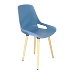 Ficha técnica e caractérísticas do produto Cadeira de Cozinha Beau Azul