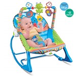 Ficha técnica e caractérísticas do produto Cadeira de Descanso Musical FunTime Maxi Baby Até 18kgs Azul