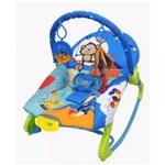 Cadeira de Descanso Musical para Bebê New Rocker Azul - Color Baby