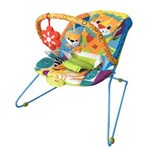 Ficha técnica e caractérísticas do produto Cadeira de Descanso Vibratória Baby Style Lite Safari Aqua - 0 a 11kg