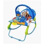 Ficha técnica e caractérísticas do produto Cadeira de Descanso Vibratória Musical New Rocker Azul Color Baby Até 18kgs